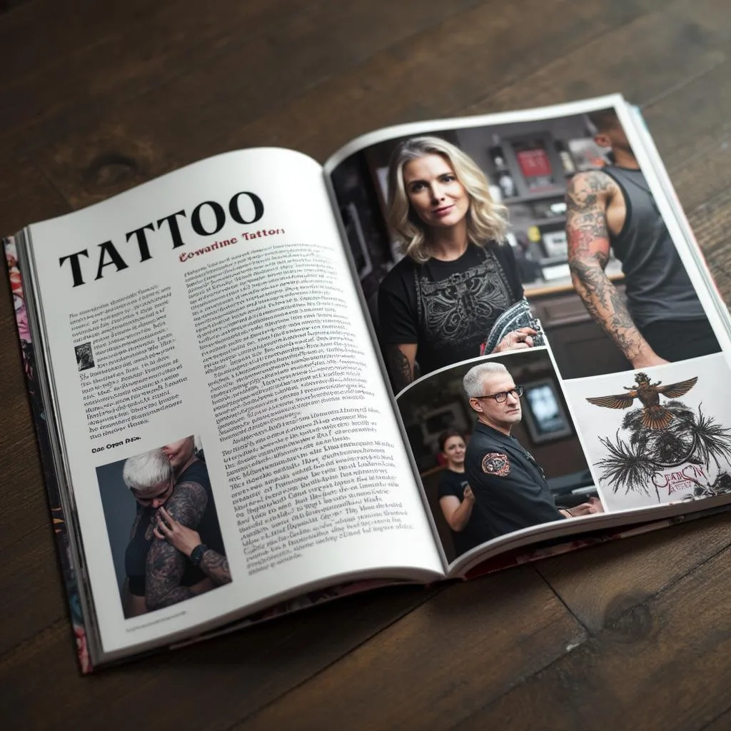Servizio su rivista