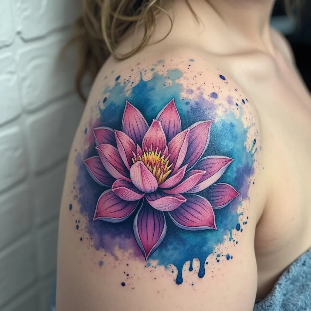 Tatuaggio ad acquerello