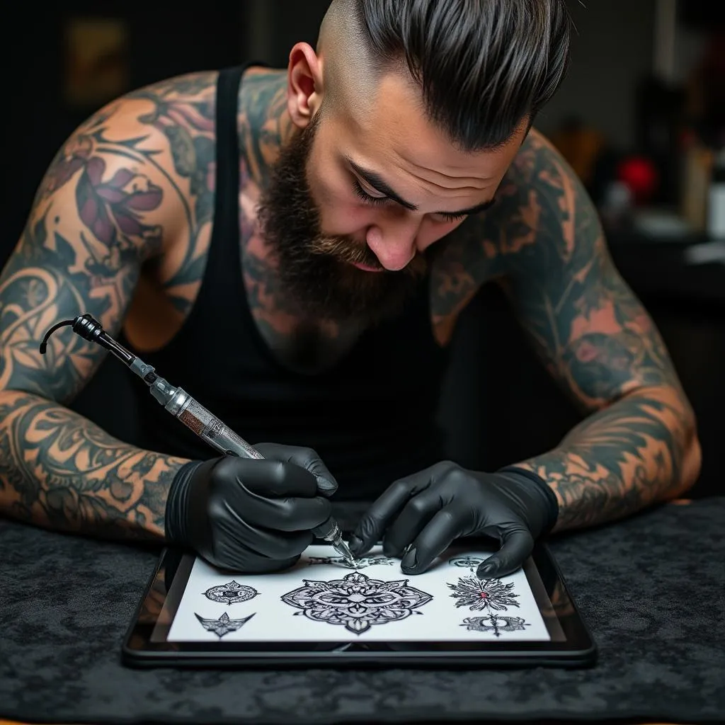 Alessandro Russo - Specialista in Blackwork e Geometrici